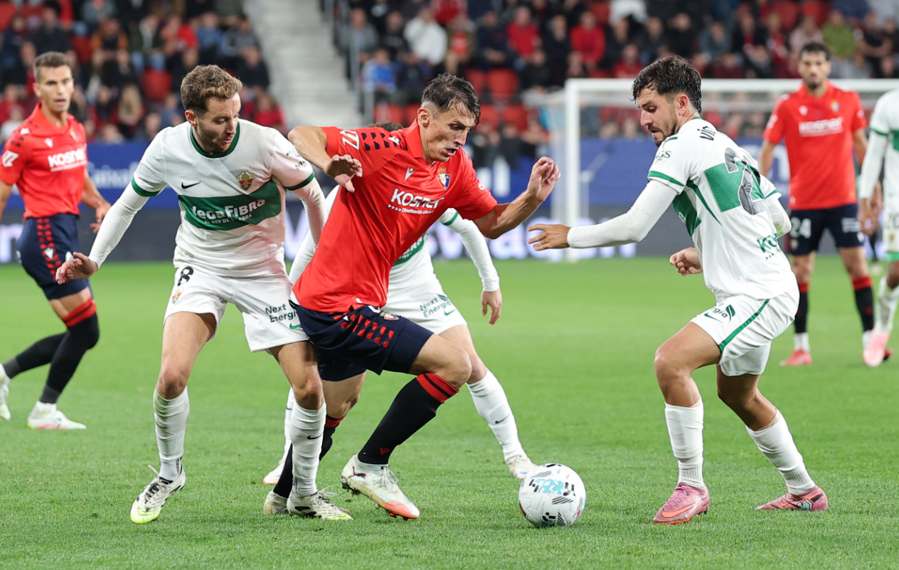 Osasuna vs Elche (00:30 &#8211; 26/09) | Xem lại trận đấu